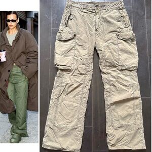 🪖🪖RLX Ralph Lauren army green cotton Cargo Pants M